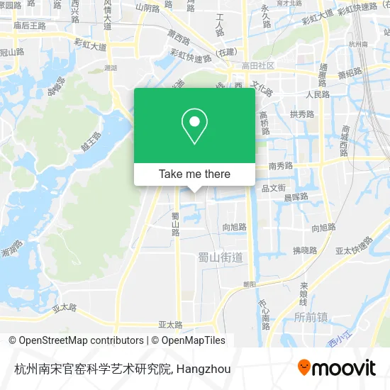 杭州南宋官窑科学艺术研究院 map