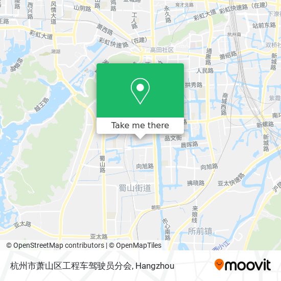 杭州市萧山区工程车驾驶员分会 map