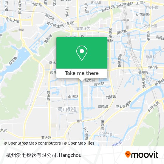 杭州爱七餐饮有限公司 map