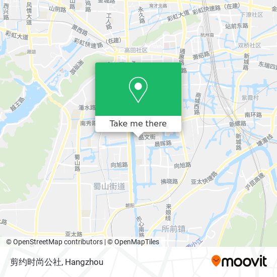 剪约时尚公社 map