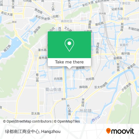 绿都南江商业中心 map