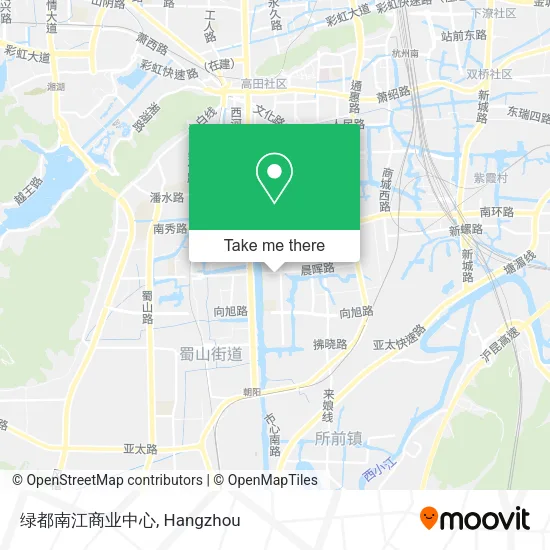绿都南江商业中心 map