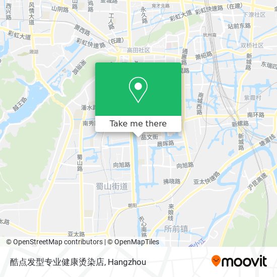 酷点发型专业健康烫染店 map