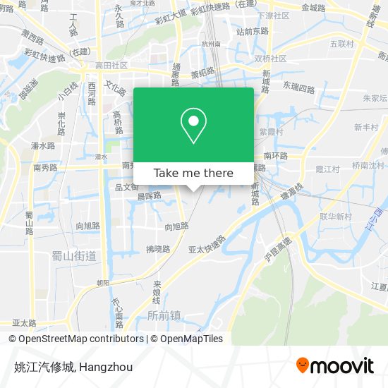 姚江汽修城 map