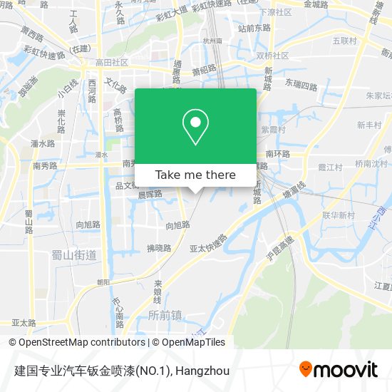 建国专业汽车钣金喷漆(NO.1) map
