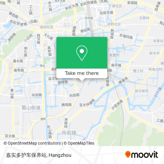 嘉实多护车保养站 map