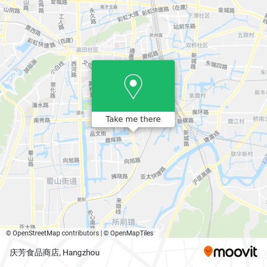 庆芳食品商店 map