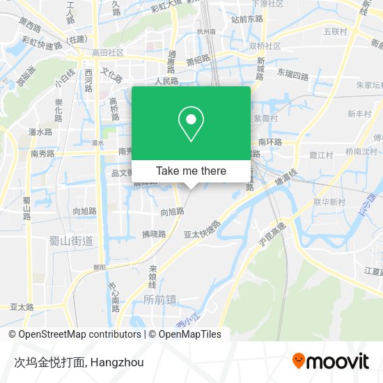 次坞金悦打面 map