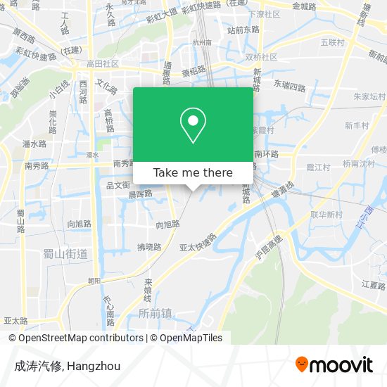 成涛汽修 map