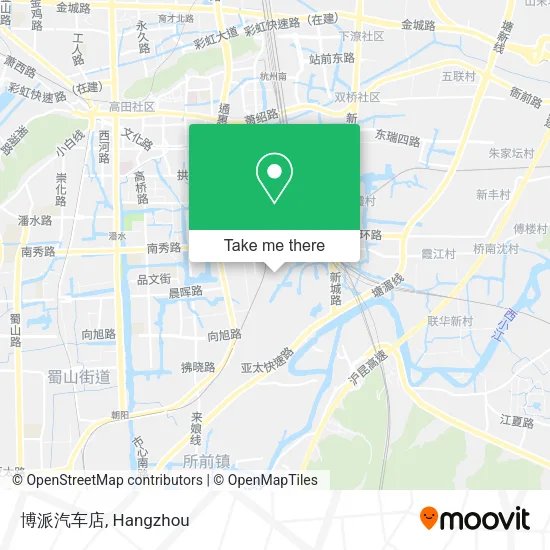 博派汽车店 map