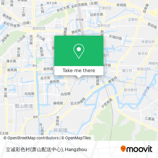 立诚彩色衬(萧山配送中心) map