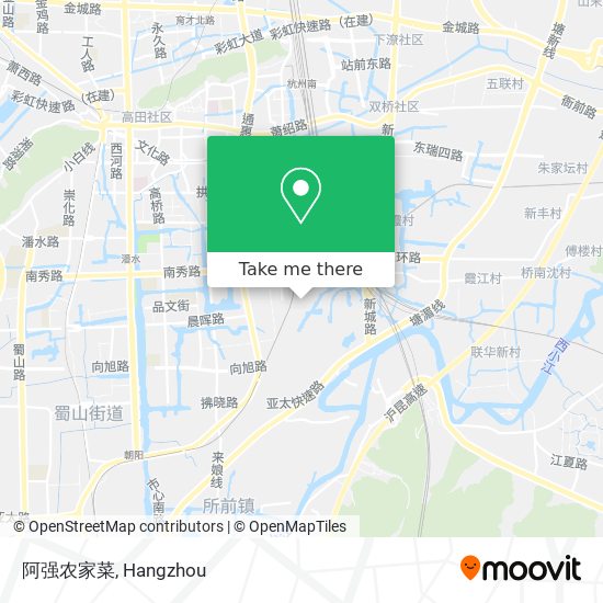 阿强农家菜 map
