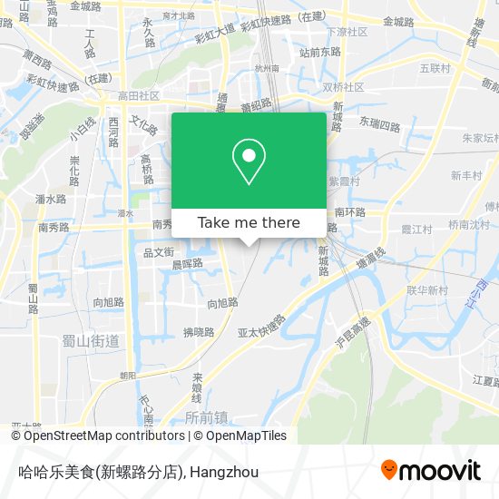 哈哈乐美食(新螺路分店) map