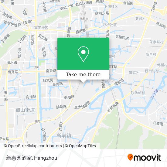 新惠园酒家 map