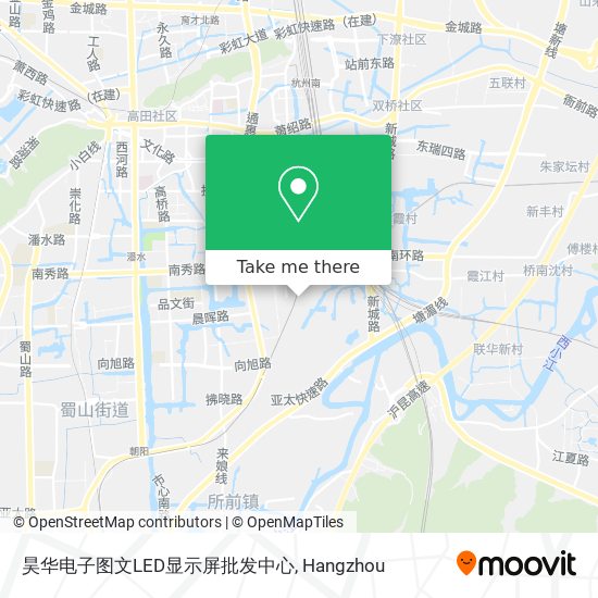昊华电子图文LED显示屏批发中心 map