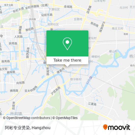 阿彬专业烫染 map