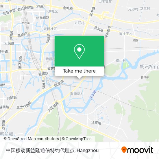 中国移动新益隆通信特约代理点 map
