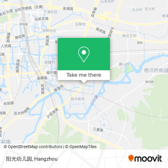 阳光幼儿园 map