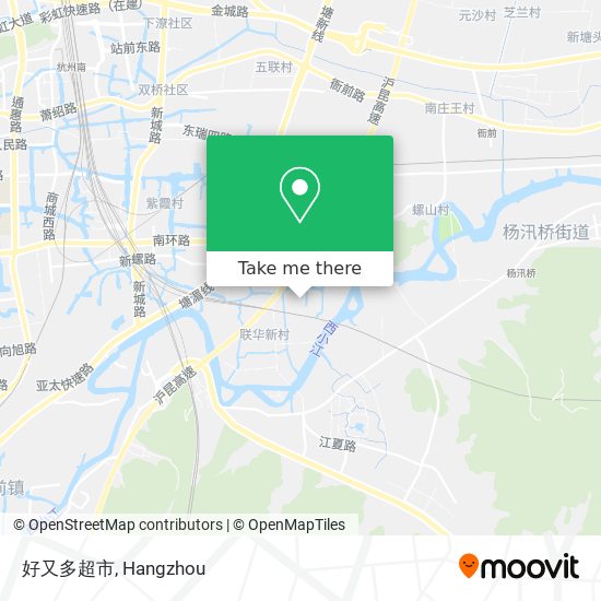 好又多超市 map