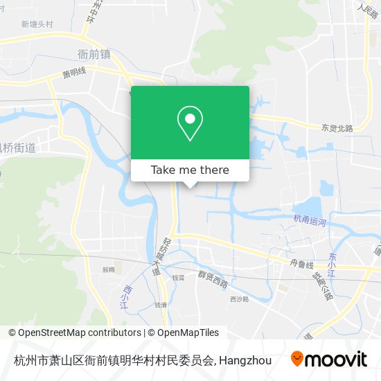 杭州市萧山区衙前镇明华村村民委员会 map