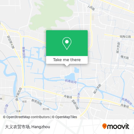 大义农贸市场 map