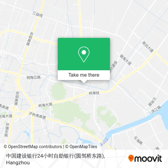 中国建设银行24小时自助银行(圆驾桥东路) map
