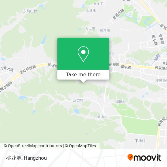 桃花源 map