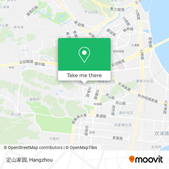 定山家园 map