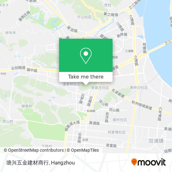 塘兴五金建材商行 map