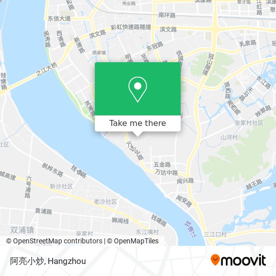 阿亮小炒 map