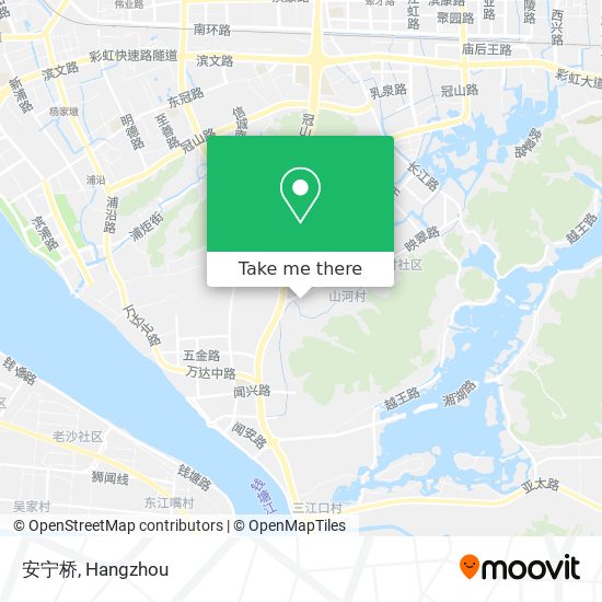 安宁桥 map