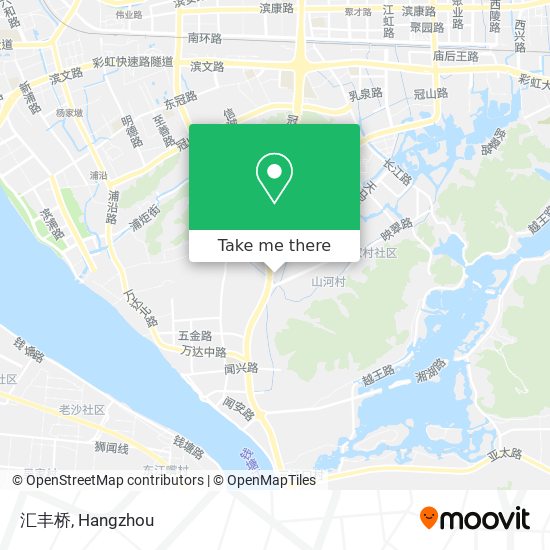 汇丰桥 map