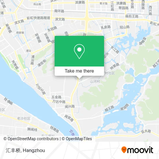 汇丰桥 map