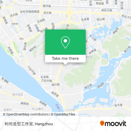 时尚造型工作室 map