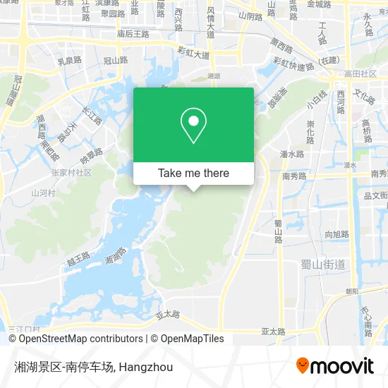 湘湖景区-南停车场 map