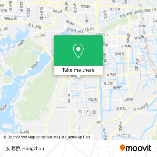 安顺桥 map