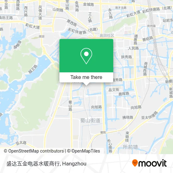 盛达五金电器水暖商行 map