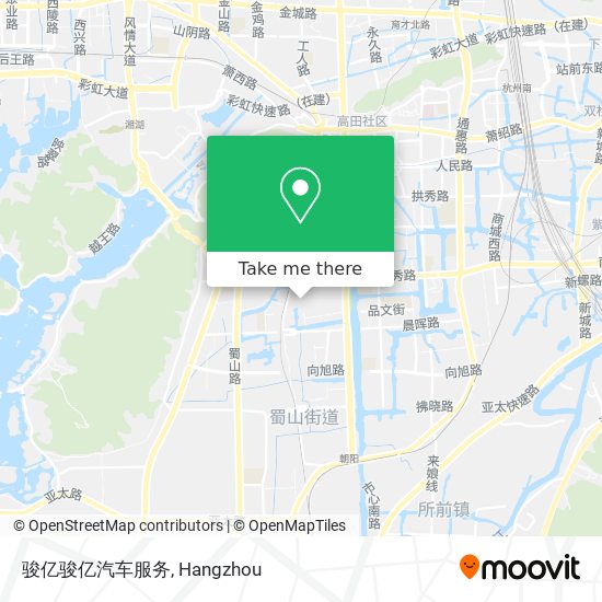 骏亿骏亿汽车服务 map