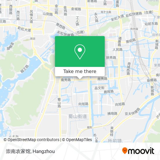 崇南农家馆 map