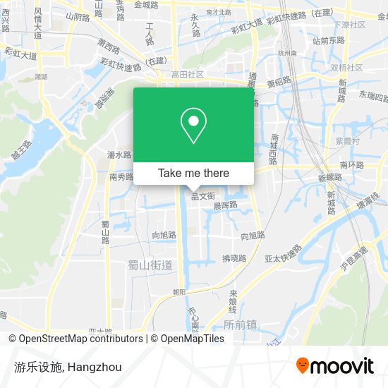 游乐设施 map