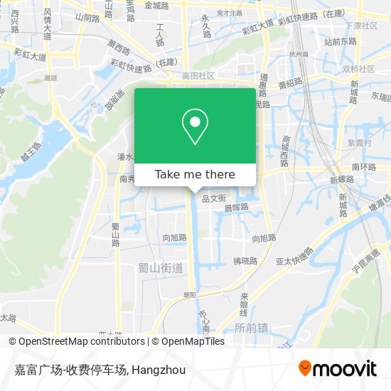 嘉富广场-收费停车场 map