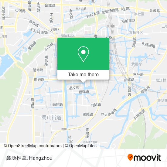 鑫源推拿 map