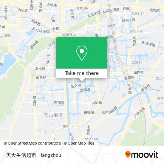 美天生活超市 map