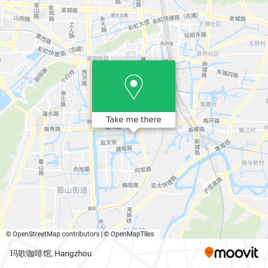 玛歌咖啡馆 map