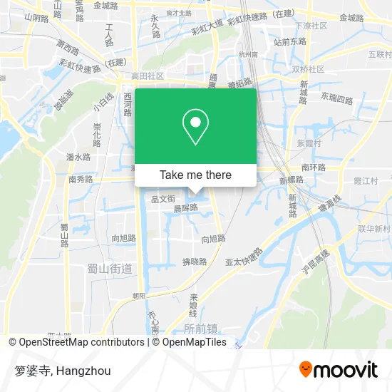 箩婆寺 map