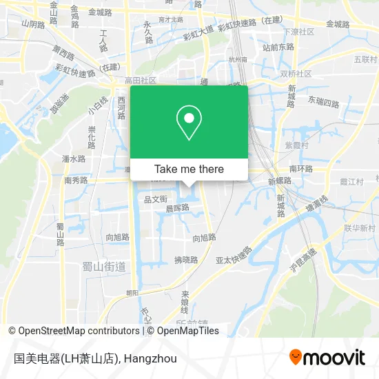 国美电器(LH萧山店) map