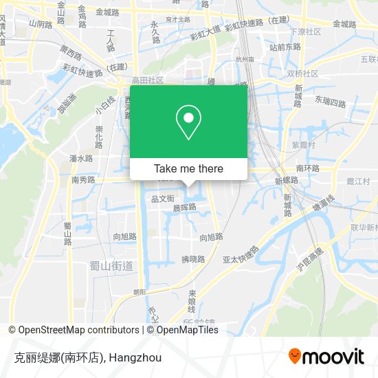 克丽缇娜(南环店) map