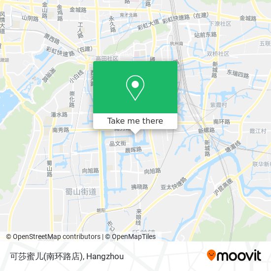 可莎蜜儿(南环路店) map
