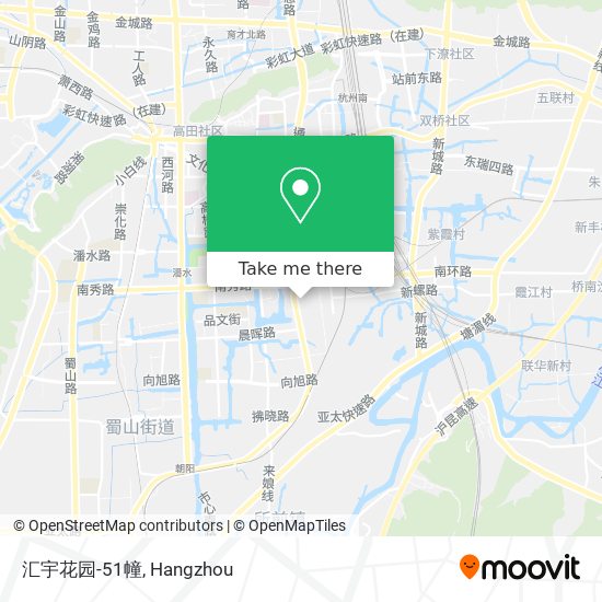 汇宇花园-51幢 map