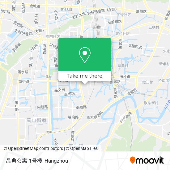晶典公寓-1号楼 map